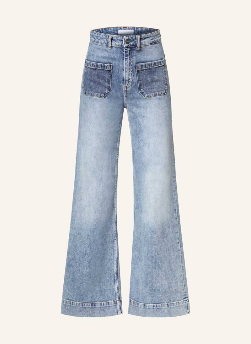 Rich&Royal Flared Jeans blau von rich&royal