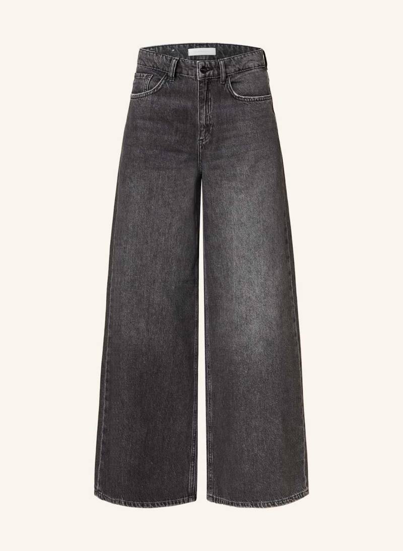 Rich&Royal Flared Jeans schwarz von rich&royal