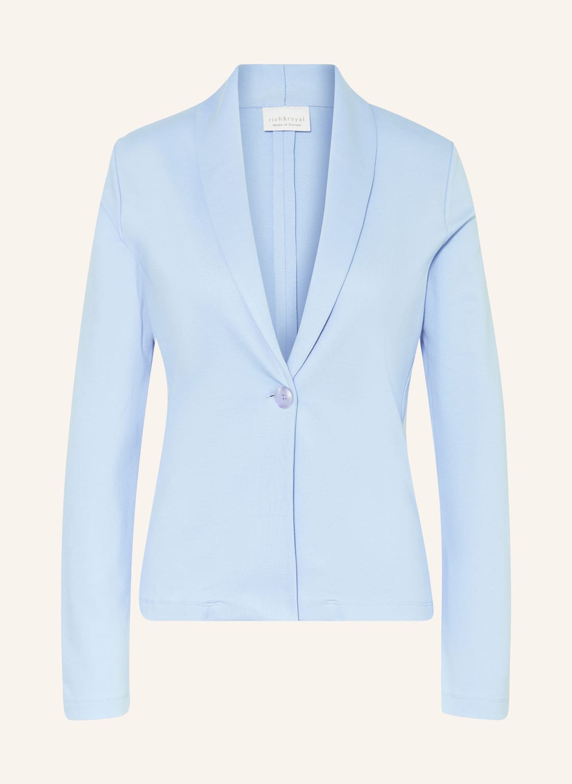 Rich&Royal Jerseyblazer blau von rich&royal