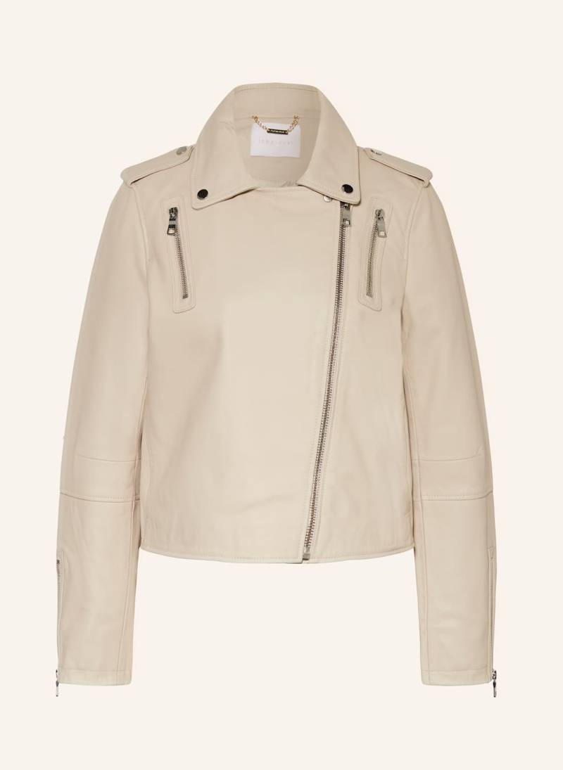 Rich & Royal Lederjacke beige von Rich & Royal