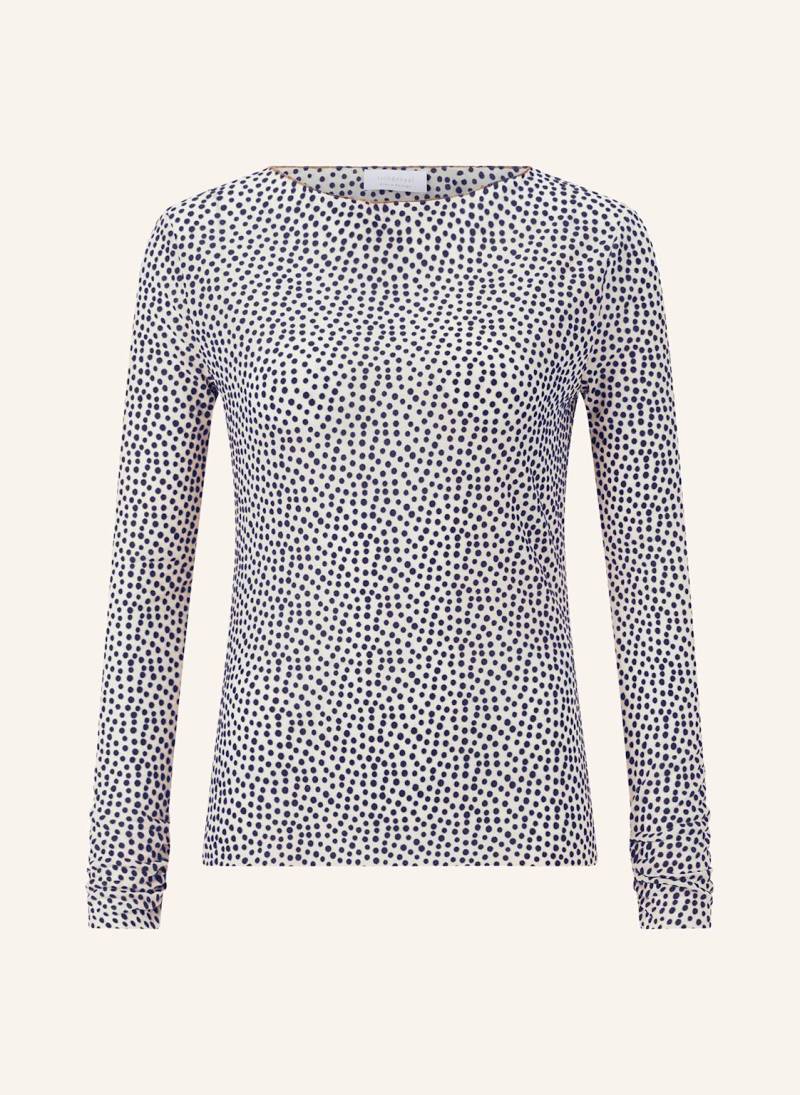 Rich&Royal Longsleeve Aus Mesh blau von rich&royal