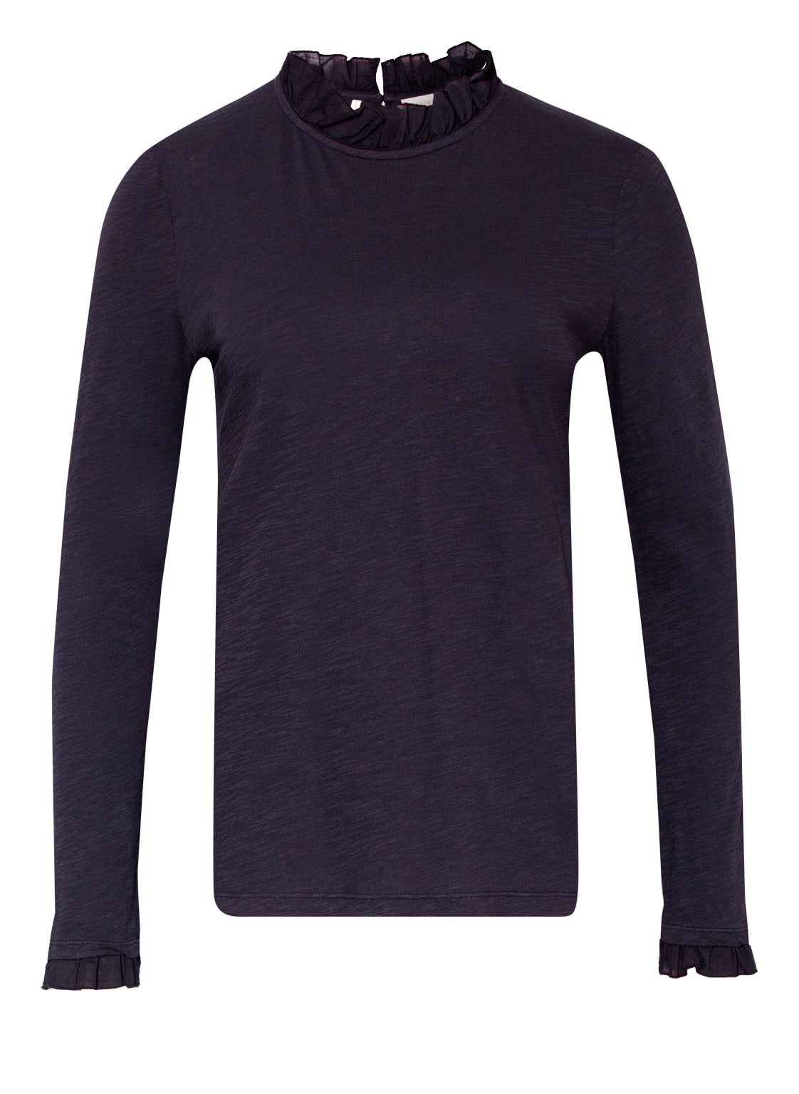 Rich&Royal Longsleeve Im Materialmix blau Rich&Royal Longsleeve Im Materialmix blau von rich&royal