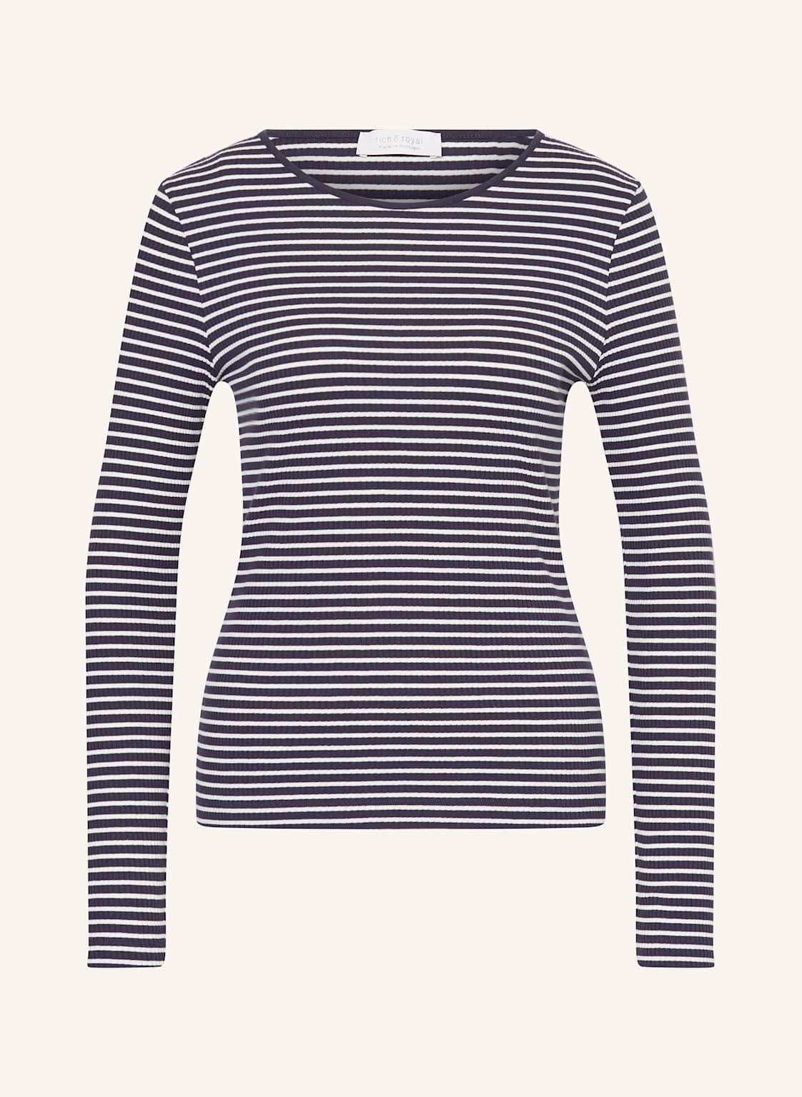 Rich&Royal Longsleeve blau Rich&Royal Longsleeve blau von rich&royal