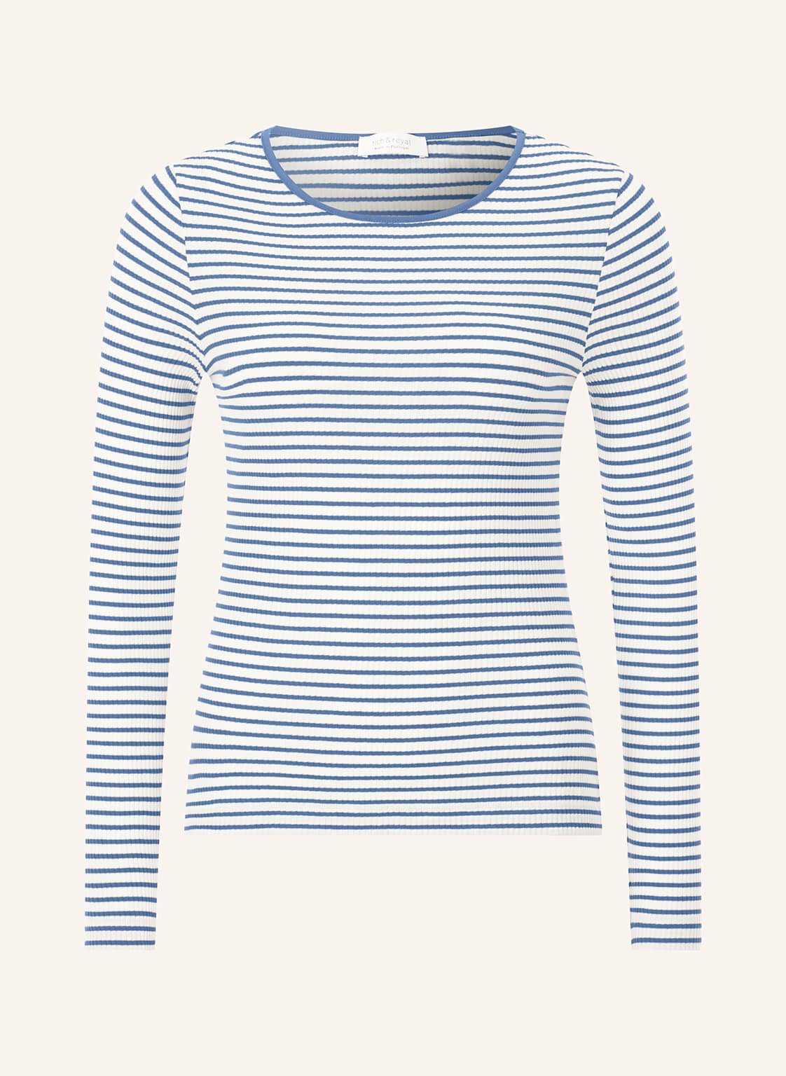 Rich&Royal Longsleeve blau Rich&Royal Longsleeve blau von rich&royal