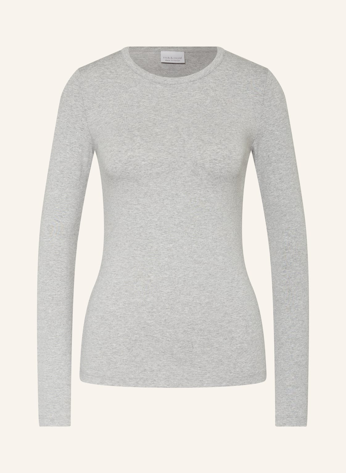 Rich&Royal Longsleeve grau Rich&Royal Longsleeve grau von rich&royal