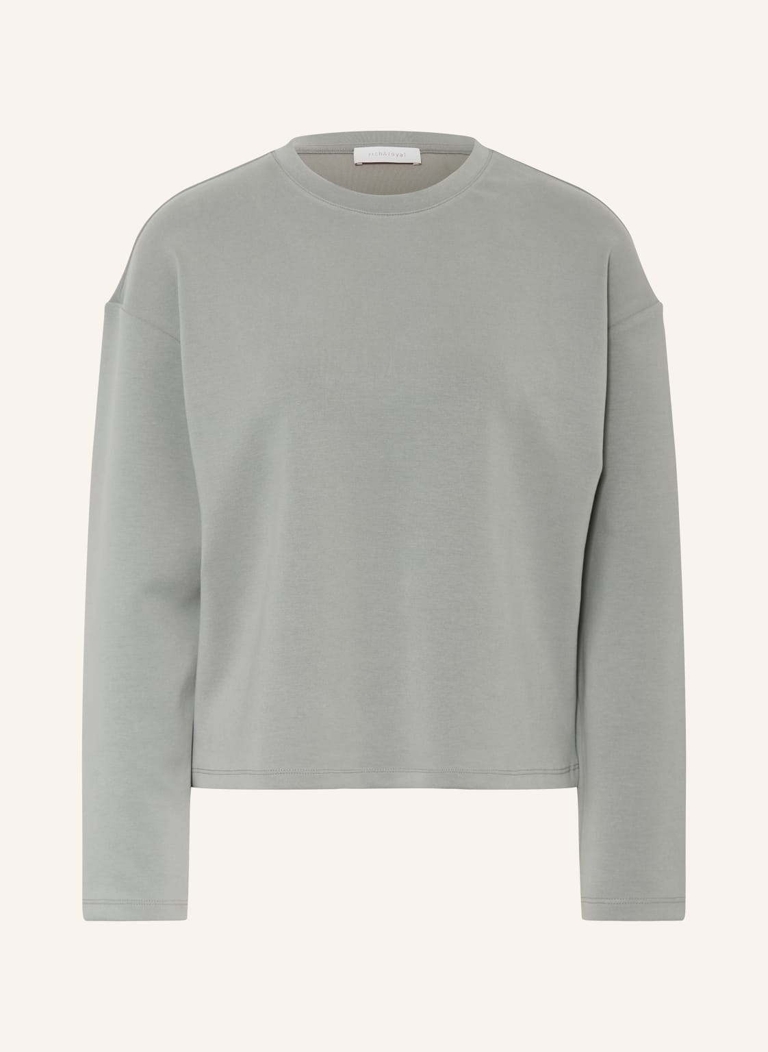 Rich&Royal Longsleeve grau von rich&royal