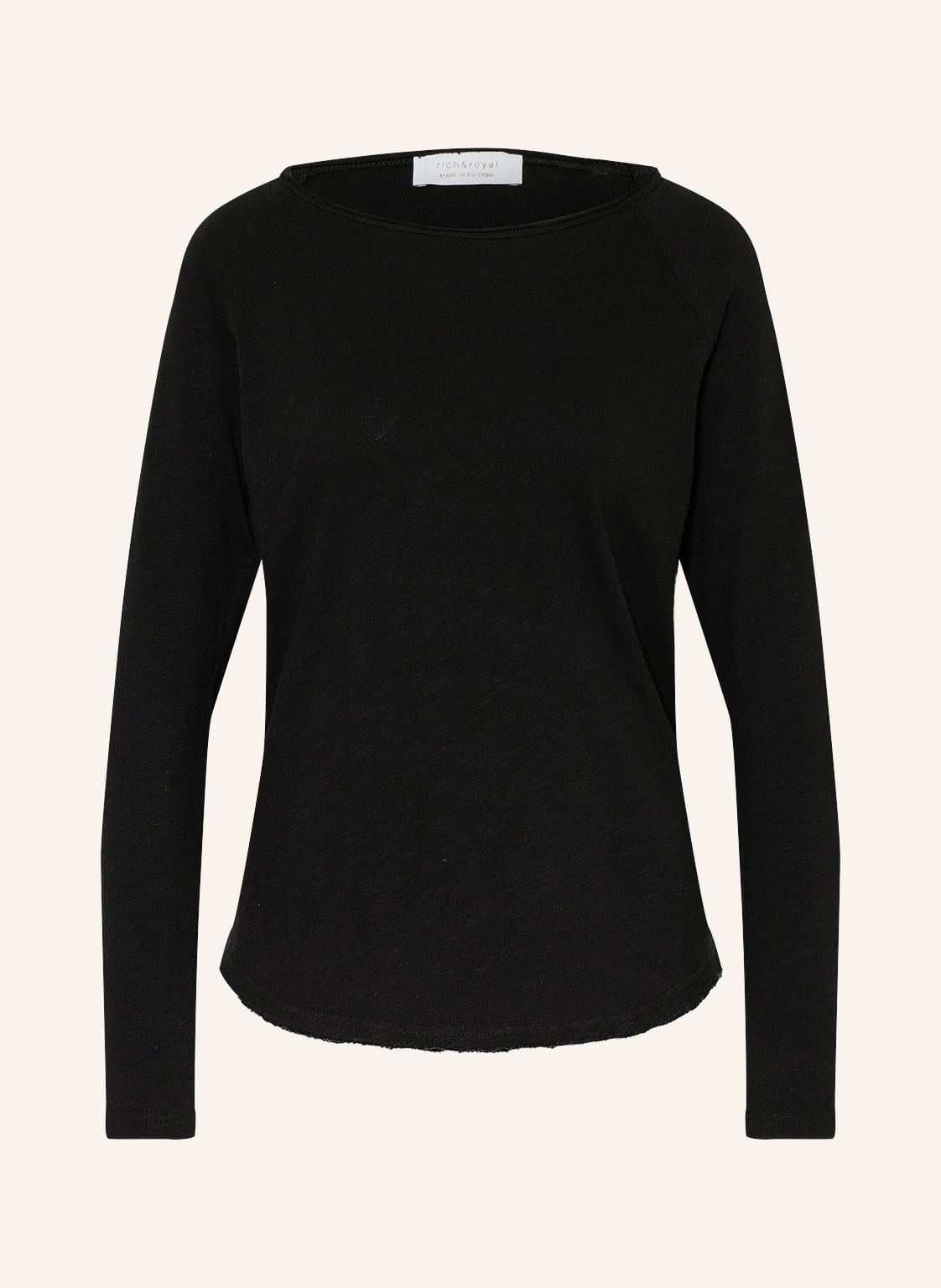 Rich&Royal Longsleeve schwarz Rich&Royal Longsleeve schwarz von rich&royal
