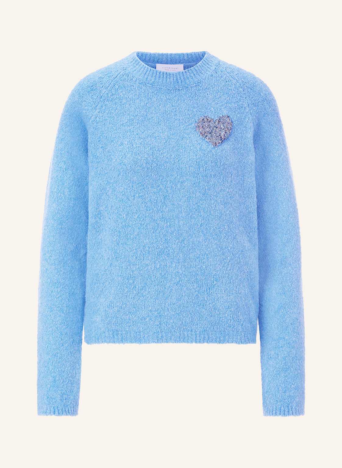 Rich&Royal Pullover Mit Glitzergarn blau Rich&Royal Pullover Mit Glitzergarn blau von rich&royal