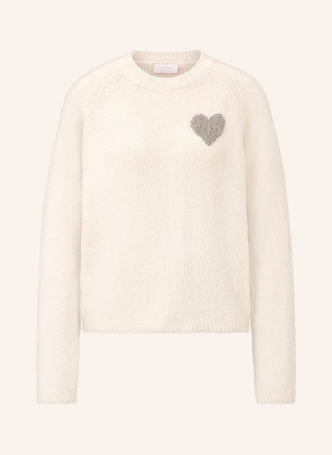 Rich&Royal Pullover Mit Glitzergarn weiss Rich&Royal Pullover Mit Glitzergarn weiss von rich&royal