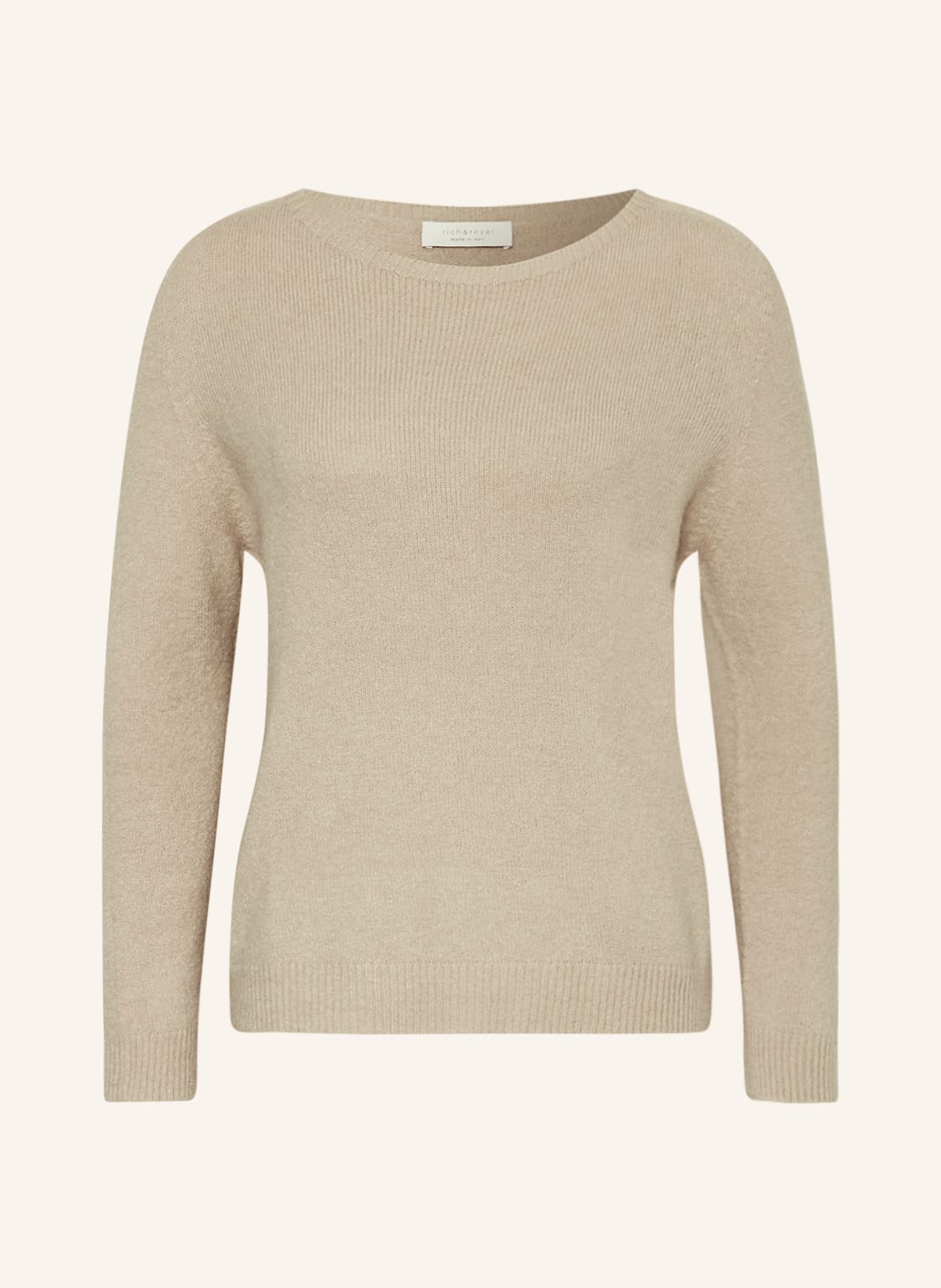 Rich&Royal Pullover beige von rich&royal