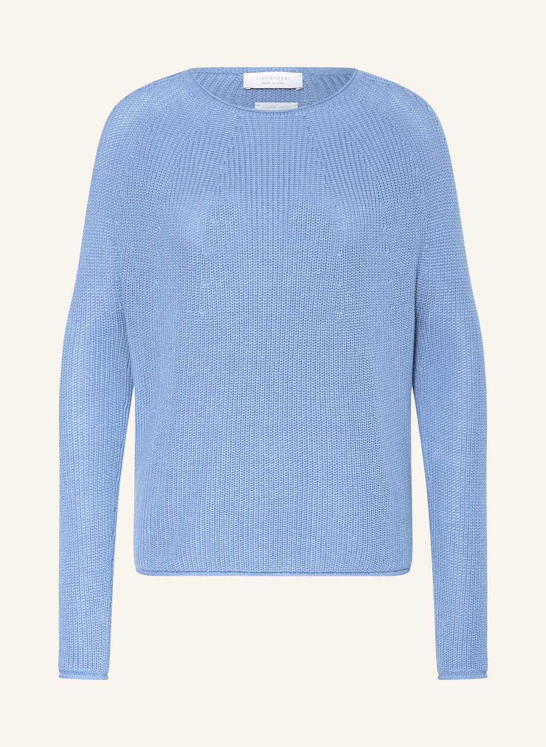 Rich&Royal Pullover blau von rich&royal