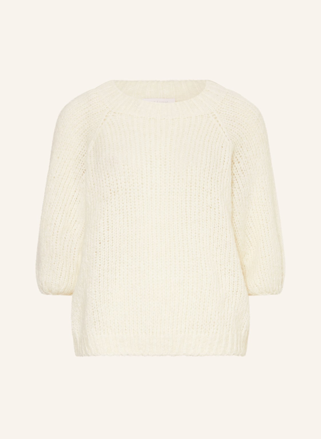 Rich & Royal Pullover weiss Rich & Royal Pullover weiss von Rich & Royal