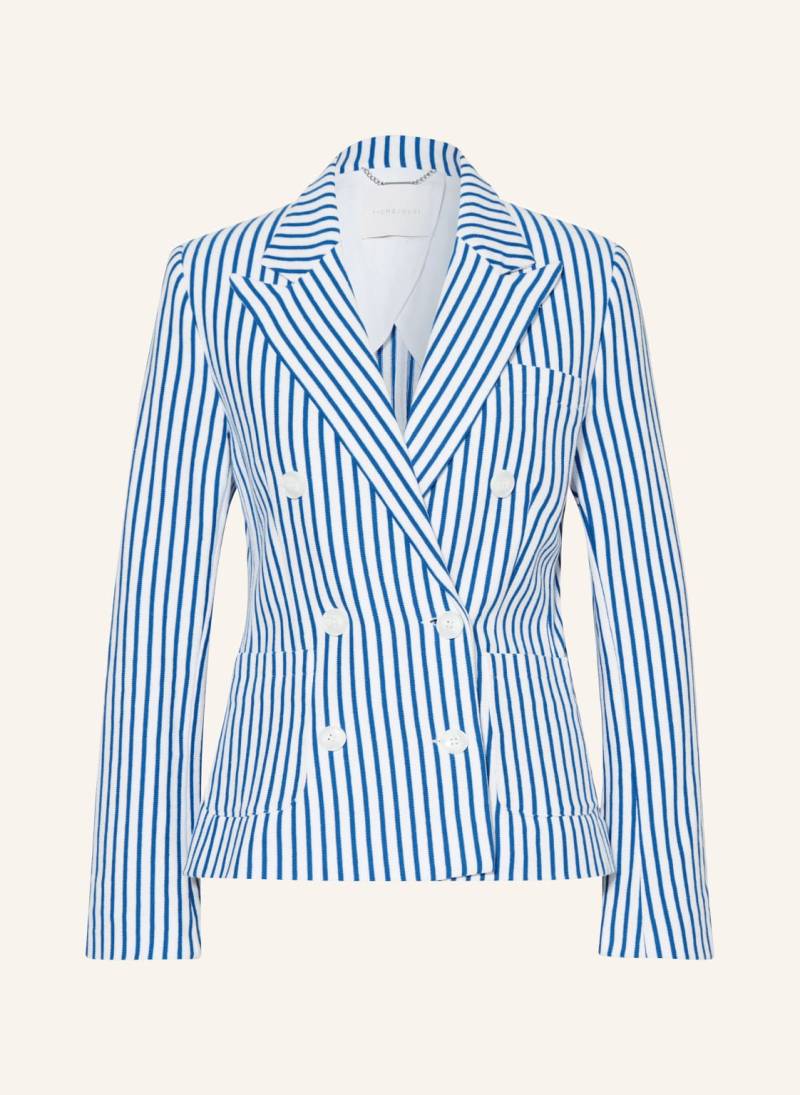 Rich&Royal Strickblazer blau von rich&royal