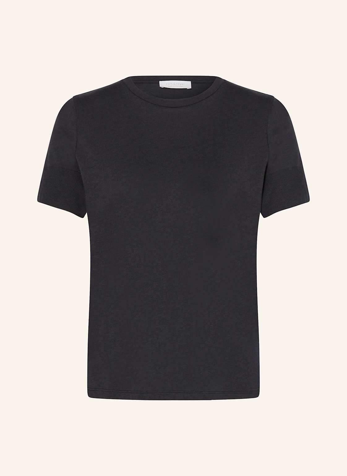 Rich&Royal Strickshirt schwarz Rich&Royal Strickshirt schwarz von rich&royal