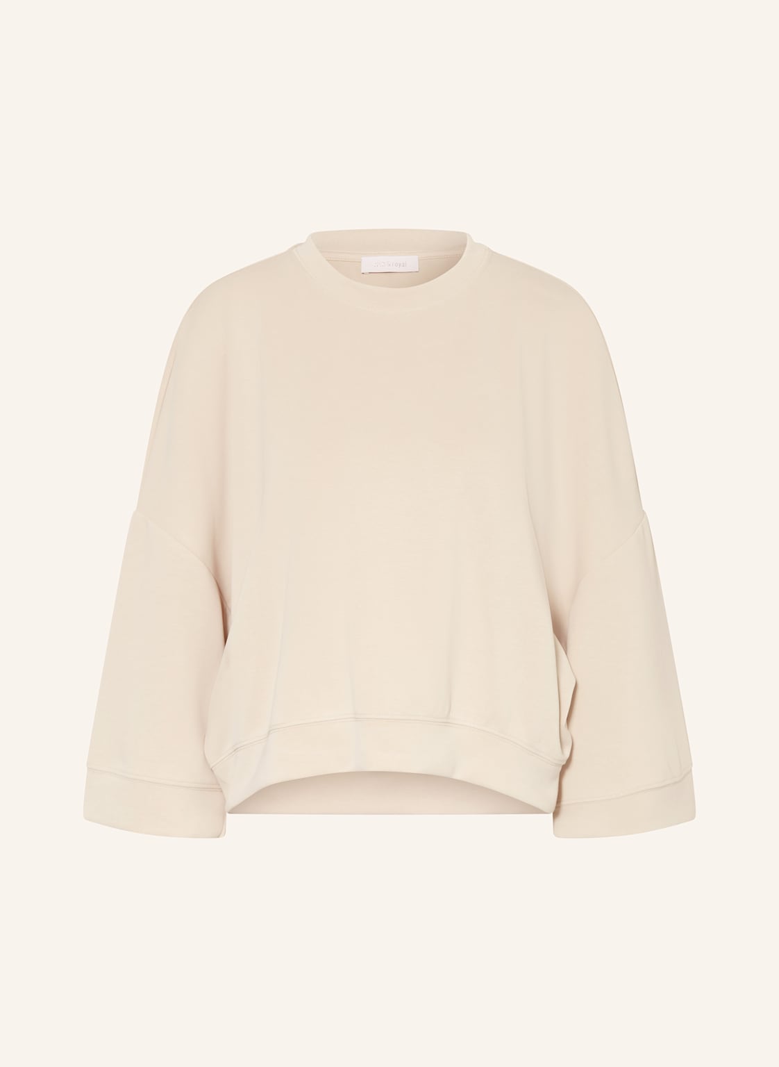 Rich & Royal Sweatshirt beige von Rich & Royal