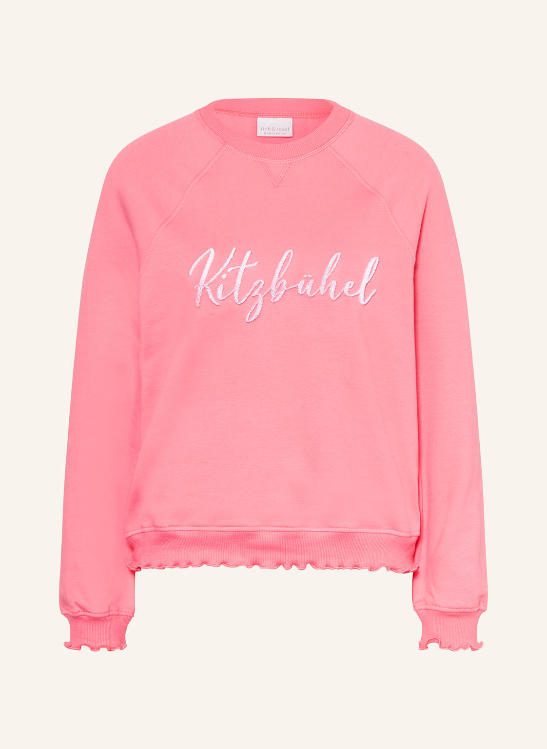 Rich&Royal Sweatshirt pink von rich&royal