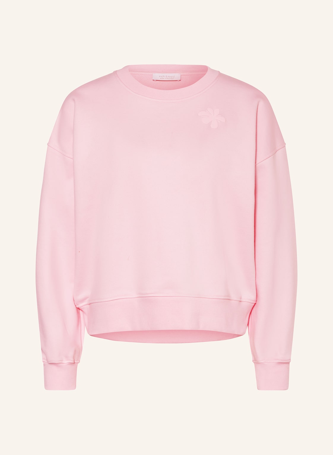 Rich & Royal Sweatshirt rosa von Rich & Royal