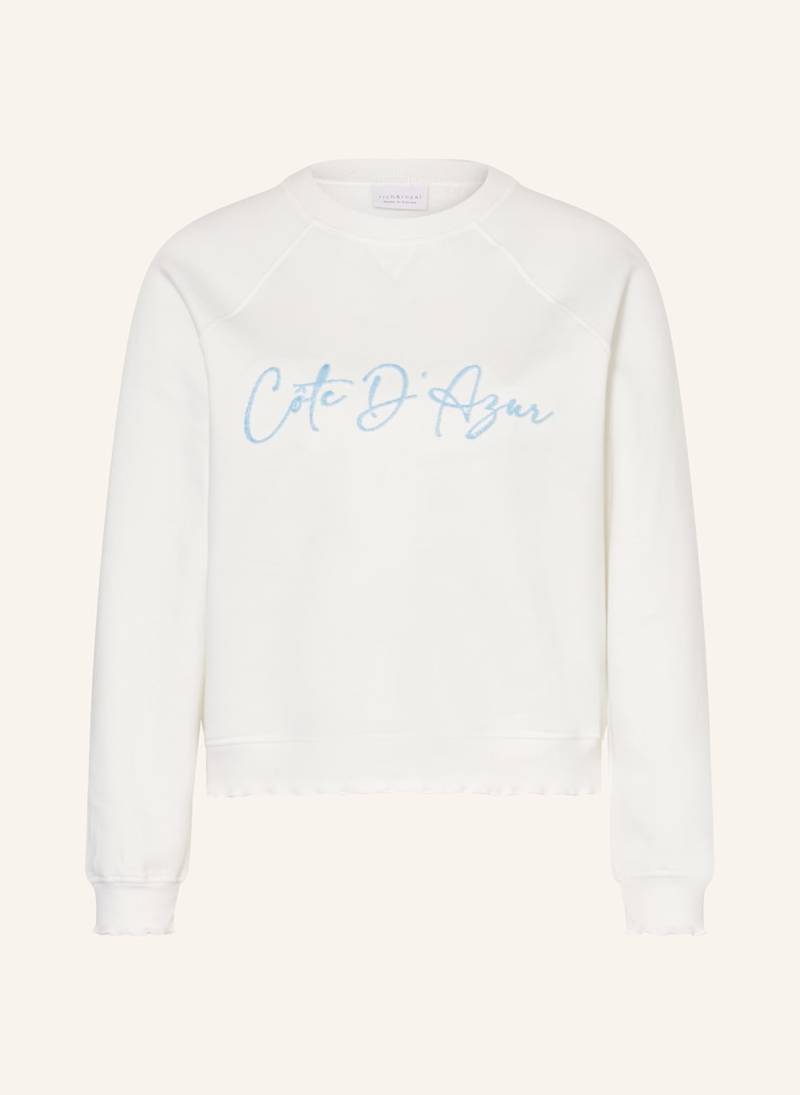 Rich&Royal Sweatshirt weiss von rich&royal