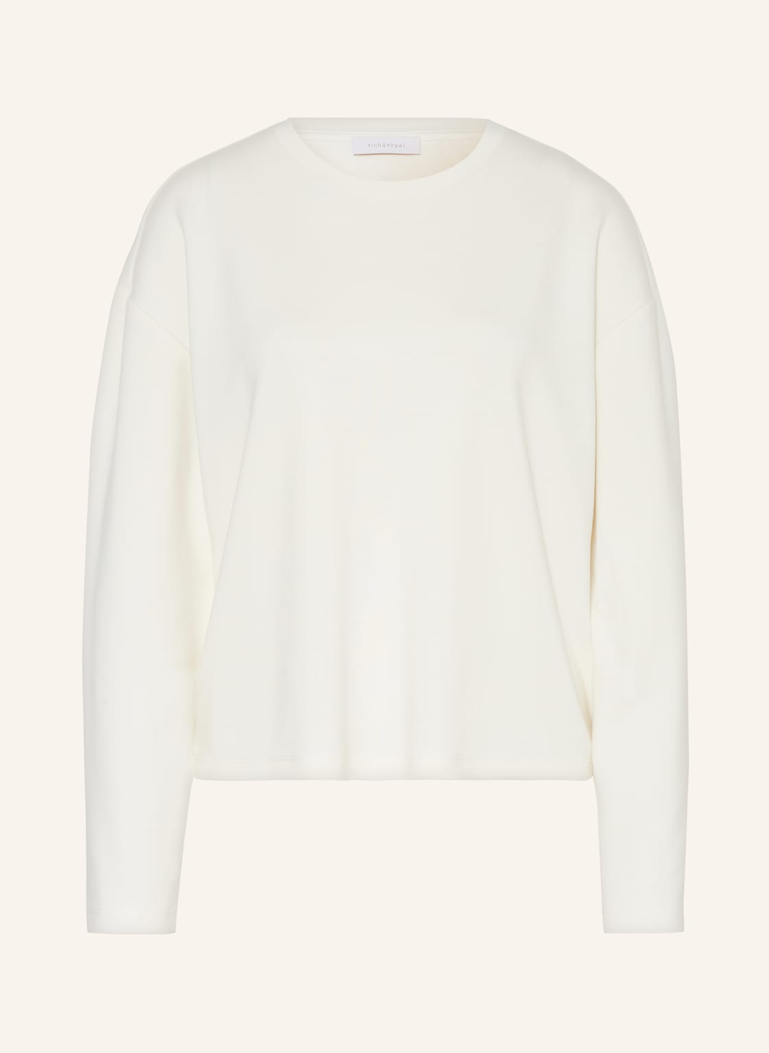 Rich & Royal Sweatshirt weiss Rich & Royal Sweatshirt weiss von Rich & Royal