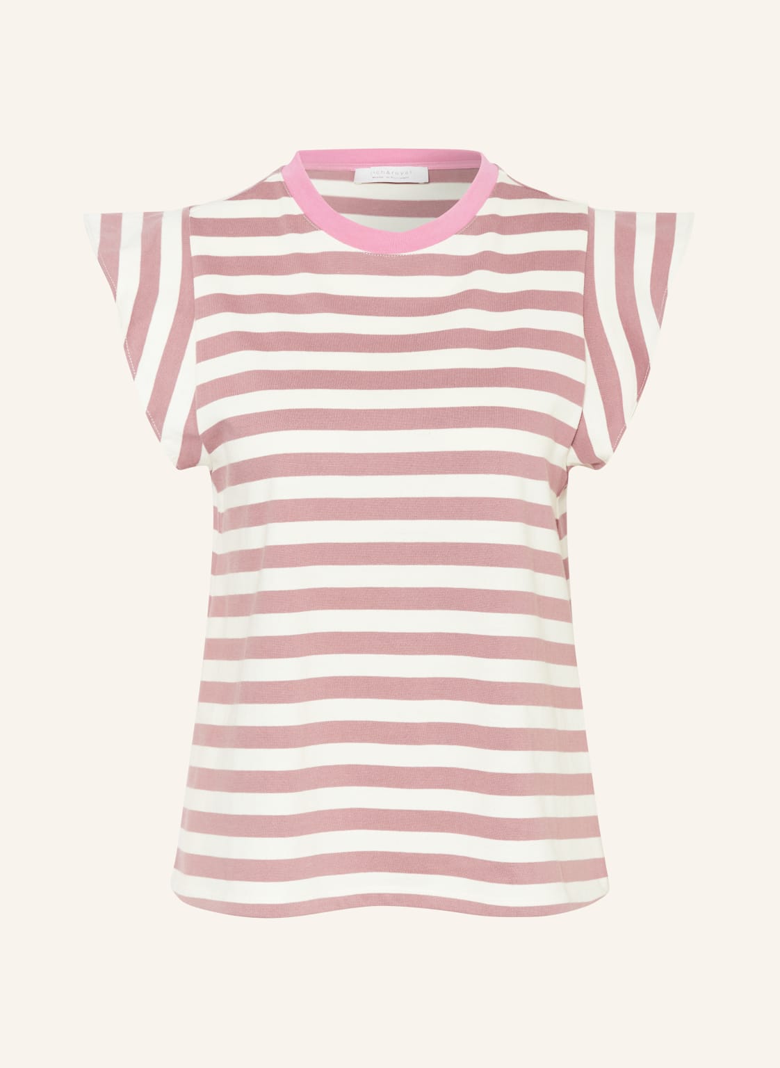 Rich&Royal T-Shirt Mit Volants rosa von rich&royal