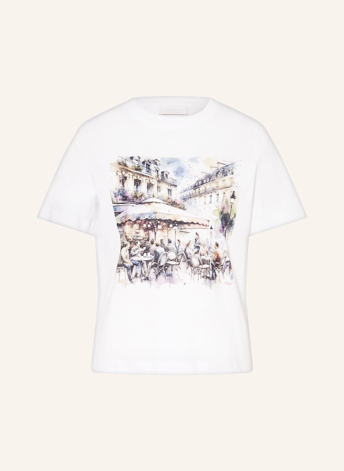 Rich & Royal T-Shirt weiss Rich & Royal T-Shirt weiss von Rich & Royal