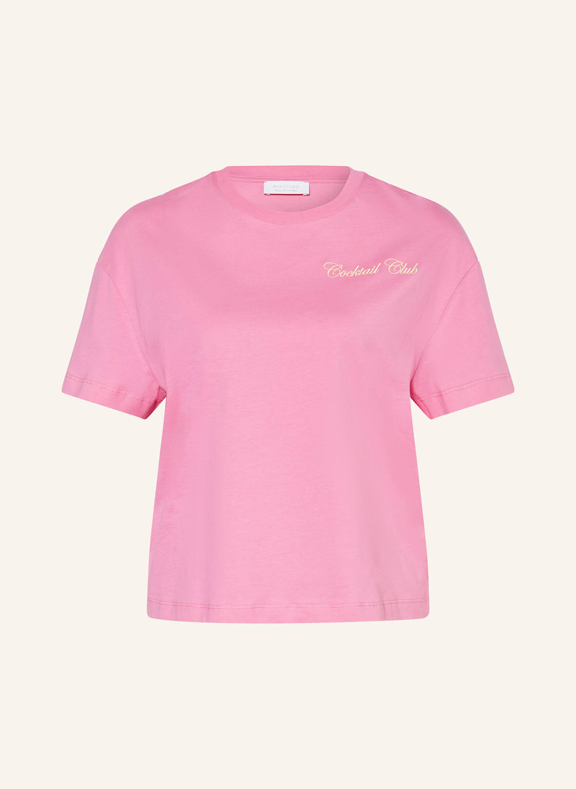 Rich & Royal T-Shirt rosa Rich & Royal T-Shirt rosa von Rich & Royal