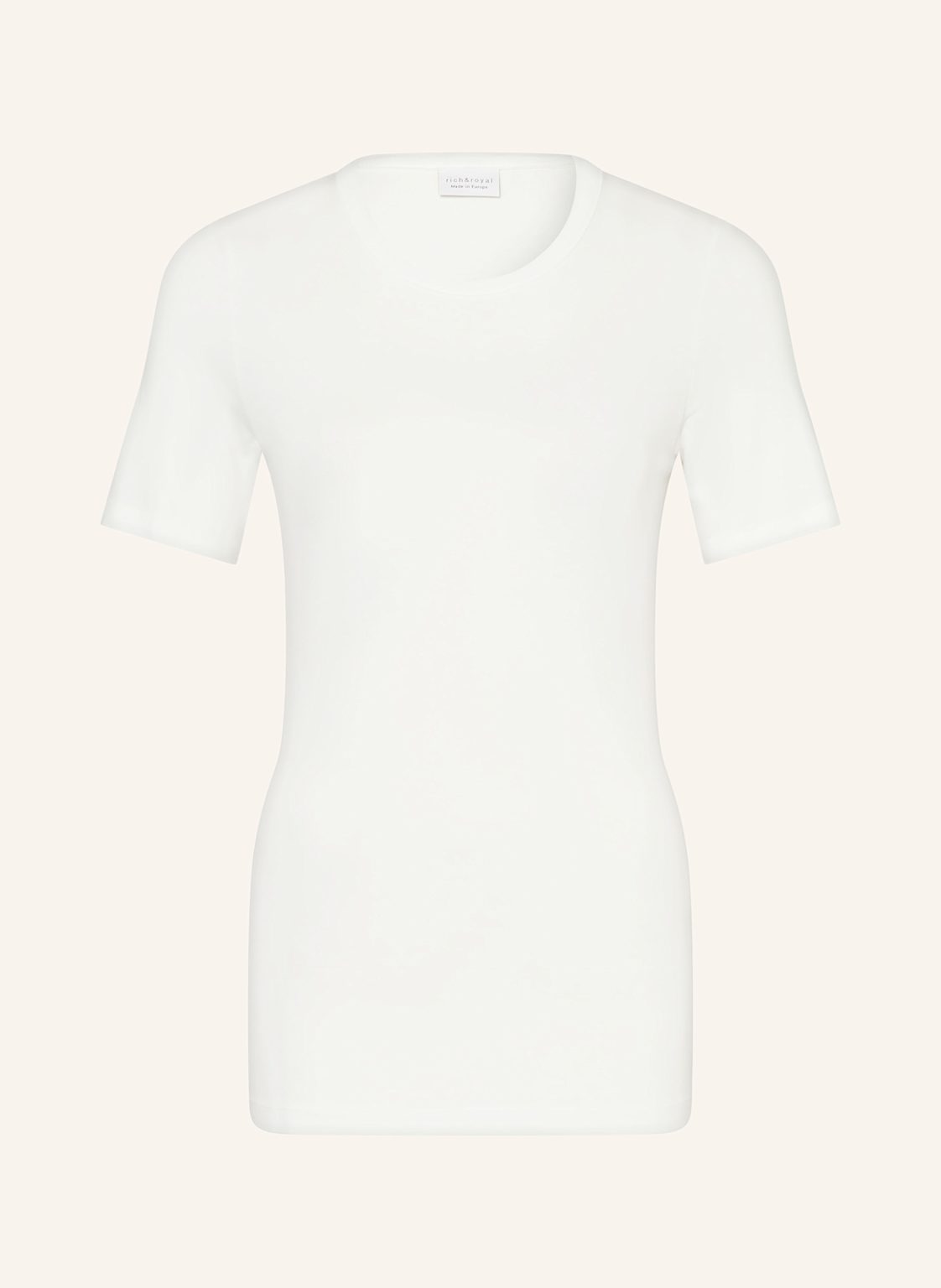 Rich & Royal T-Shirt weiss Rich & Royal T-Shirt weiss von Rich & Royal
