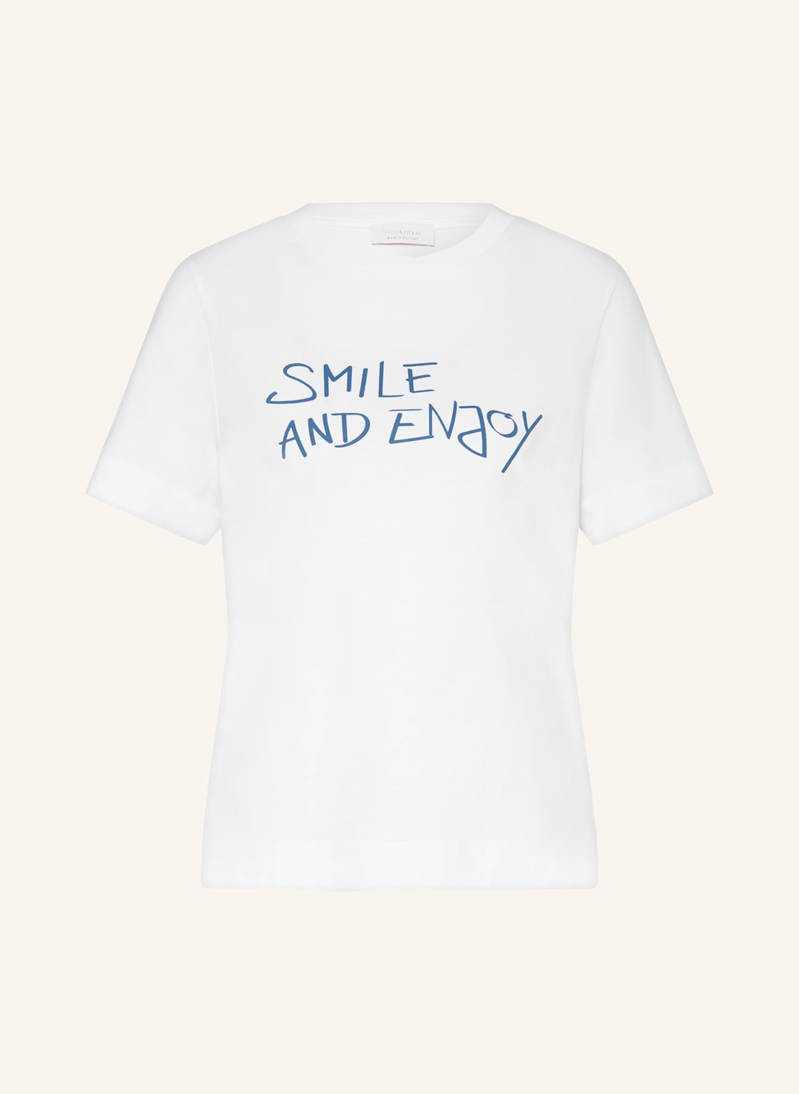 Rich & Royal T-Shirt weiss Rich & Royal T-Shirt weiss von Rich & Royal