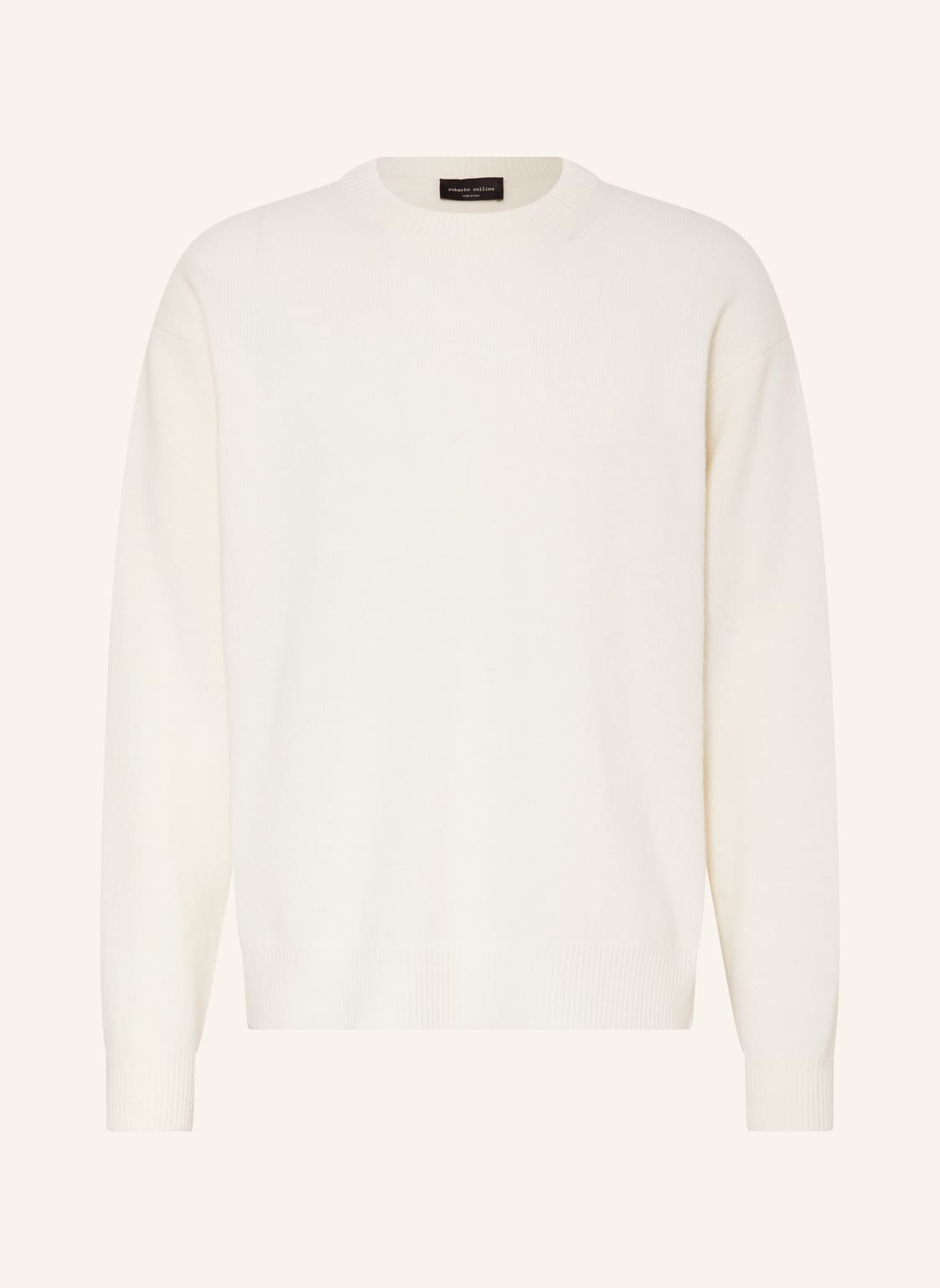 Roberto Collina Pullover Aus Merinowolle weiss von roberto collina