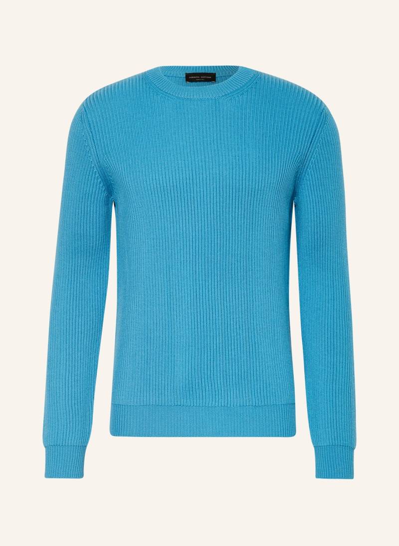 Roberto Collina Pullover blau von roberto collina