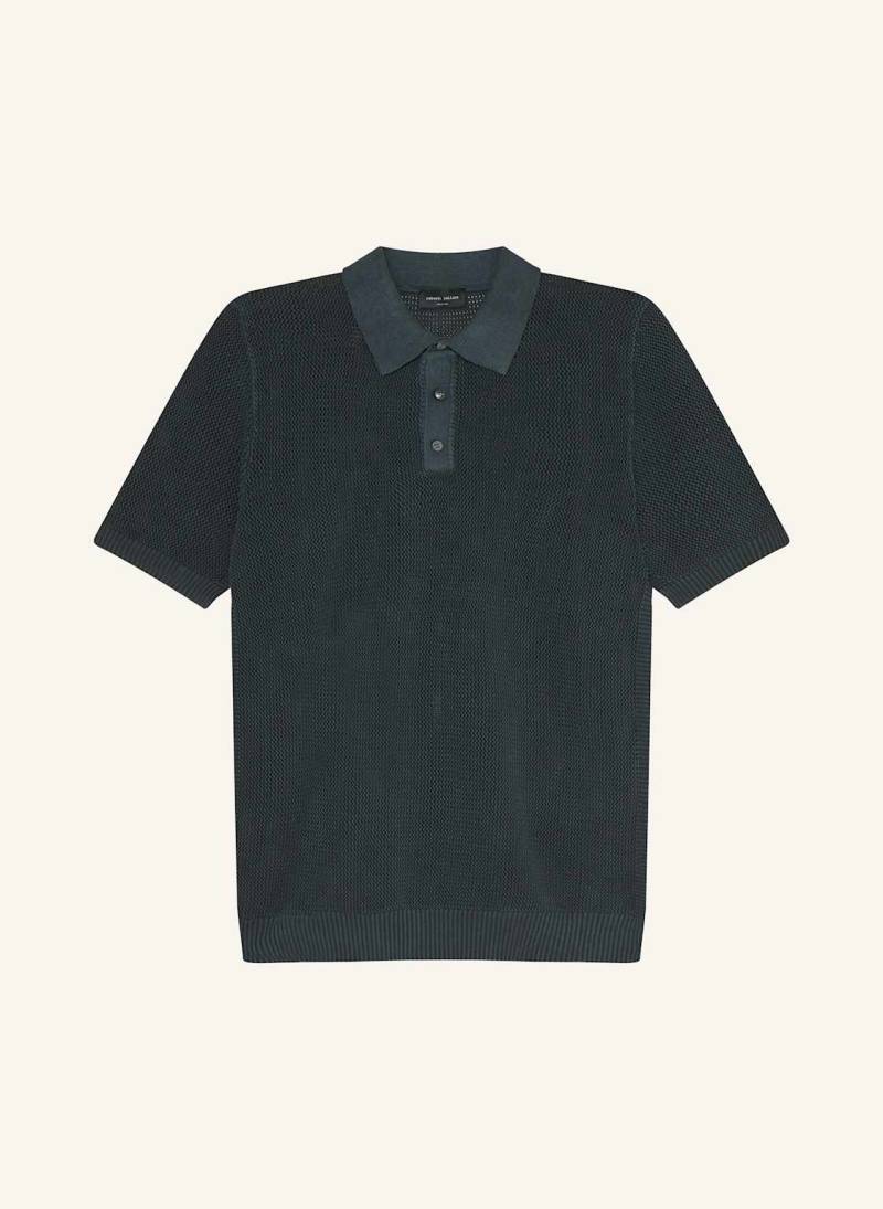 Roberto Collina Strick-Poloshirt schwarz von roberto collina