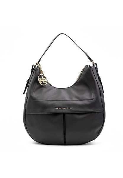 Schultertasche Cinzia Collection Aura Roccobarocco Damen Schwarz ONE SIZE von roccobarocco