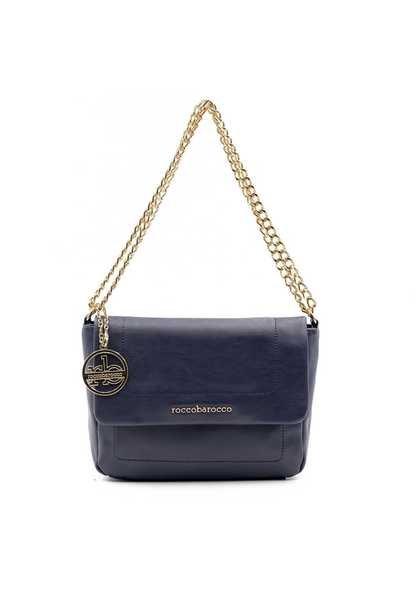 Schultertasche Angelina Collection Aura Roccobarocco Damen Blau ONE SIZE von roccobarocco