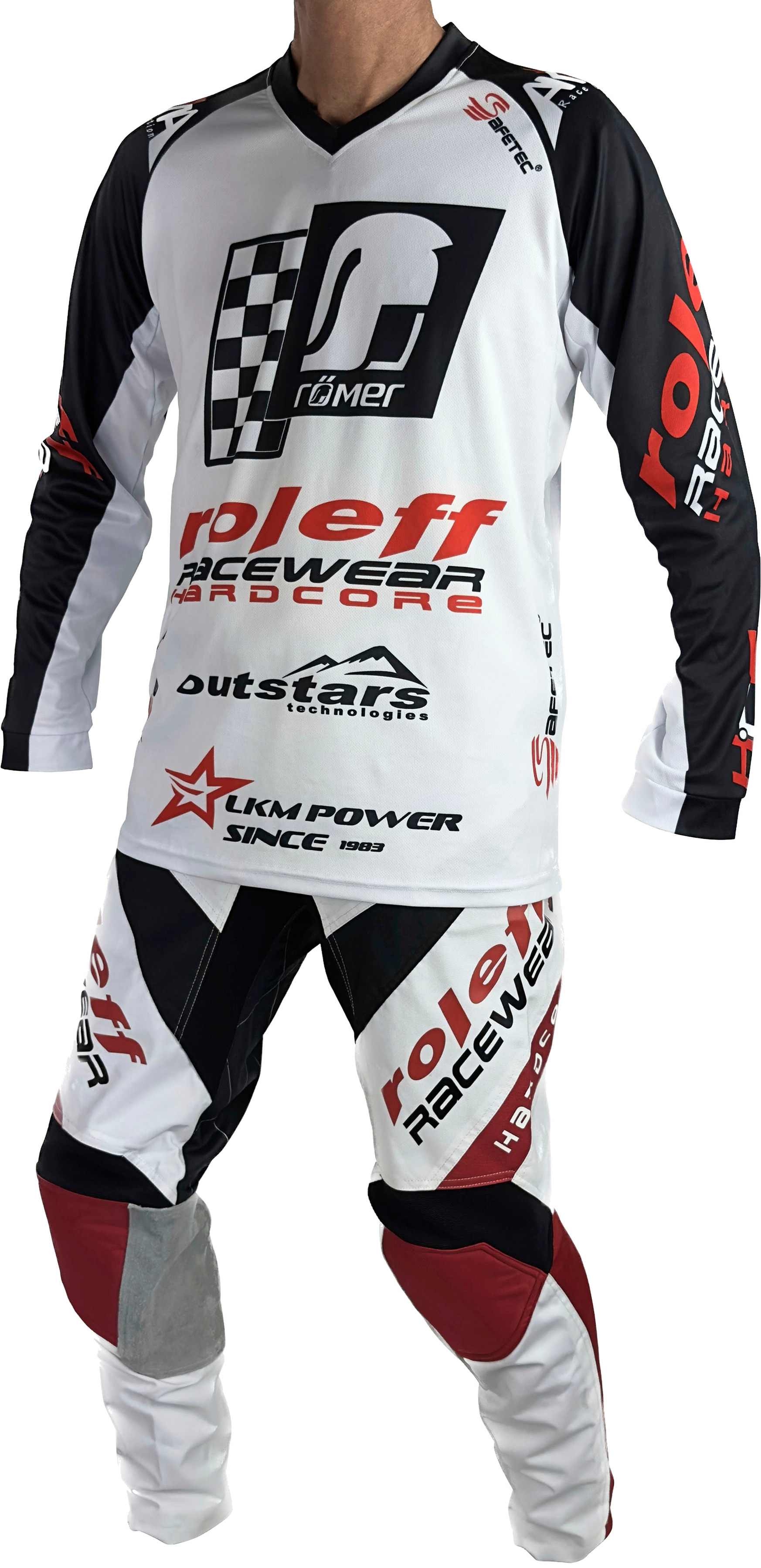 roleff Motorradhose »Motocross RO 872«, mit Stretcheinlagen und Lederverstärkungen roleff Motorradhose »Motocross RO 872«, mit Stretcheinlagen und Lederverstärkungen von roleff