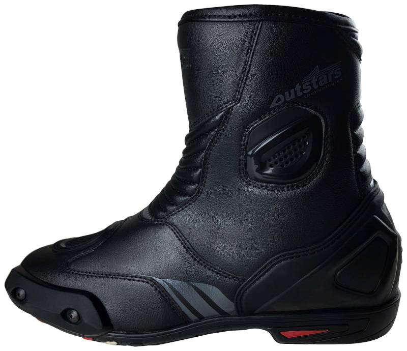 roleff Motorradstiefel »RO 020«, halbhoch, mit auswechselbaren Schleifpads von roleff