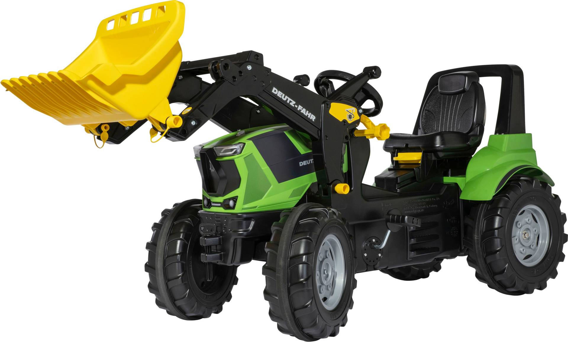 rolly toys® Trettraktor »rollyFarmtrac Premium II Deutz 8280 TTV«, mit Frontlader, BxTxH: 150x54x75 cm von rolly toys®