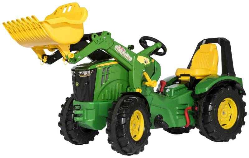 rolly toys® Trettraktor »rollyX-Trac Premium John Deere 8400R«, inkl. rollyTrac Lader und Zweigangschaltung von rolly toys®