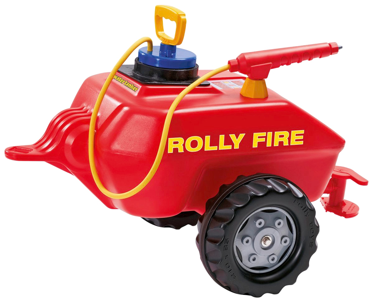 rolly toys® Kinderfahrzeug-Anhänger »Vacumax Fire«, Tanker für Trettraktoren von rolly toys®