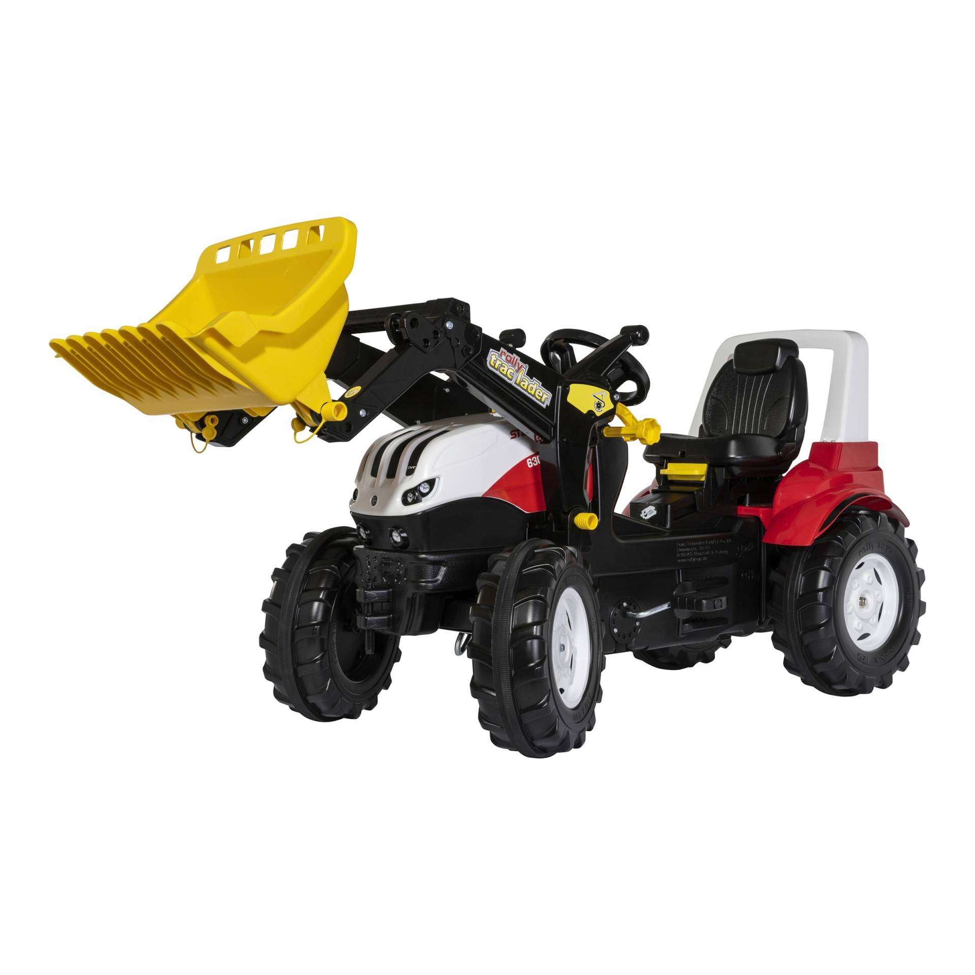 Trettraktor rollyFarmtrac Premium II Steyr mit Frontklader von rolly toys