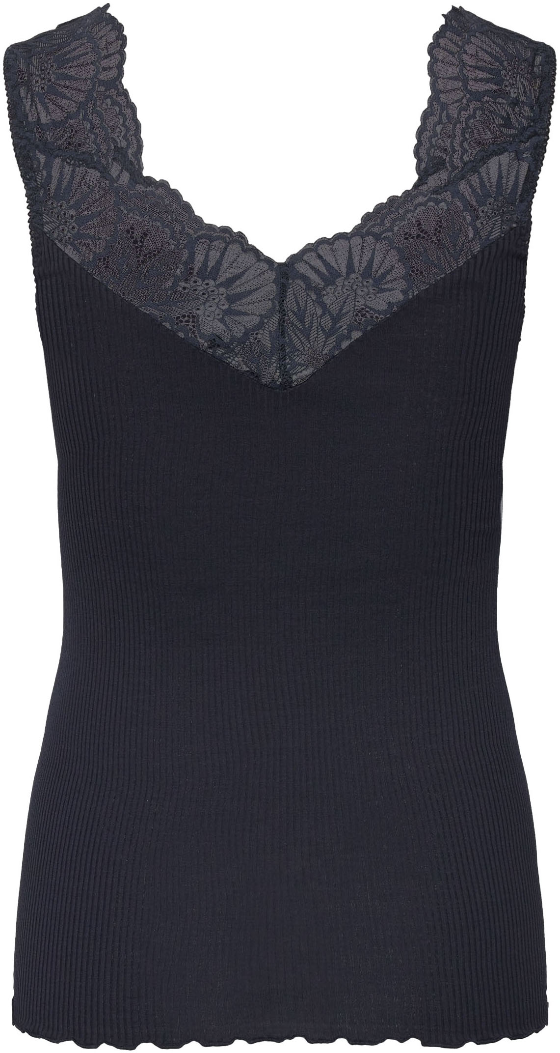 rosemunde Tanktop, wunderschöner, elastischer Vintage-Spitzenbesatz rosemunde Tanktop, wunderschöner, elastischer Vintage-Spitzenbesatz von rosemunde
