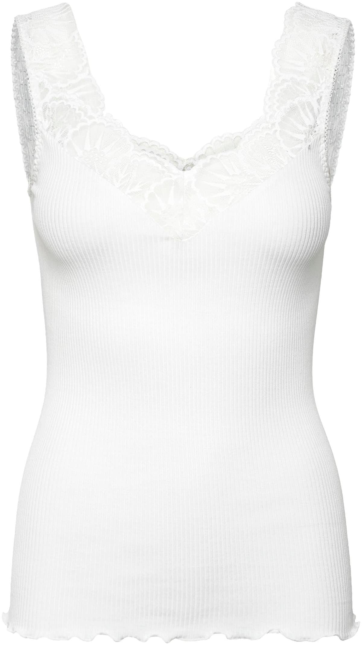 rosemunde Tanktop, wunderschöner, elastischer Vintage-Spitzenbesatz rosemunde Tanktop, wunderschöner, elastischer Vintage-Spitzenbesatz von rosemunde