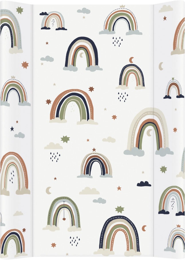 Rotho Babydesign Wickelauflage »Boho Rainbow«, Keilform; Made in Europe von rotho babydesign