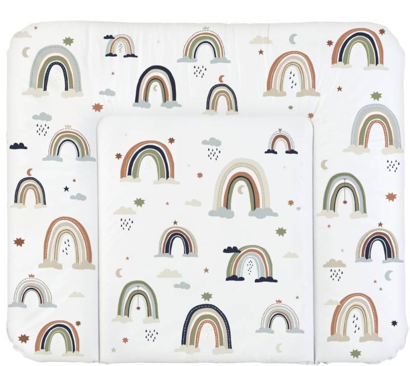 Rotho Babydesign Wickelauflage »Boho Rainbow«, breit; Made in Europe von rotho babydesign