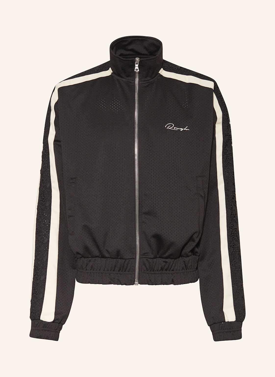 Rough. Blouson Mit Spitze schwarz Rough. Blouson Mit Spitze schwarz von rough.