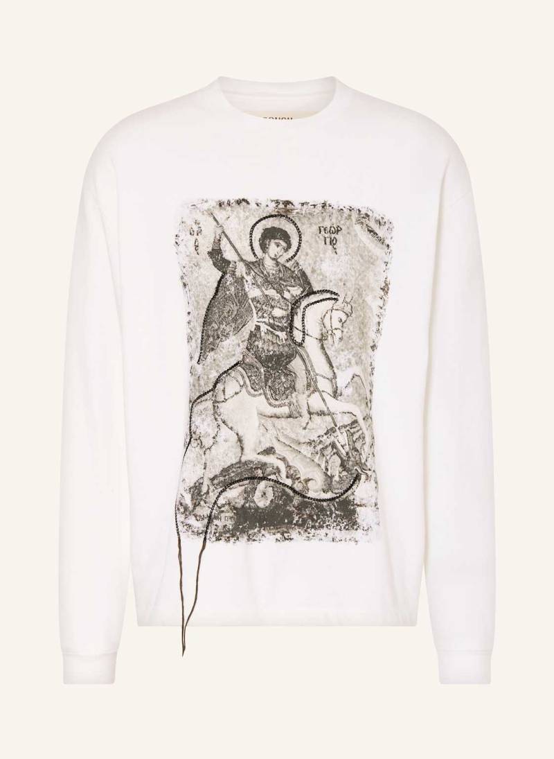 Rough. Longsleeve Holy George weiss von rough.