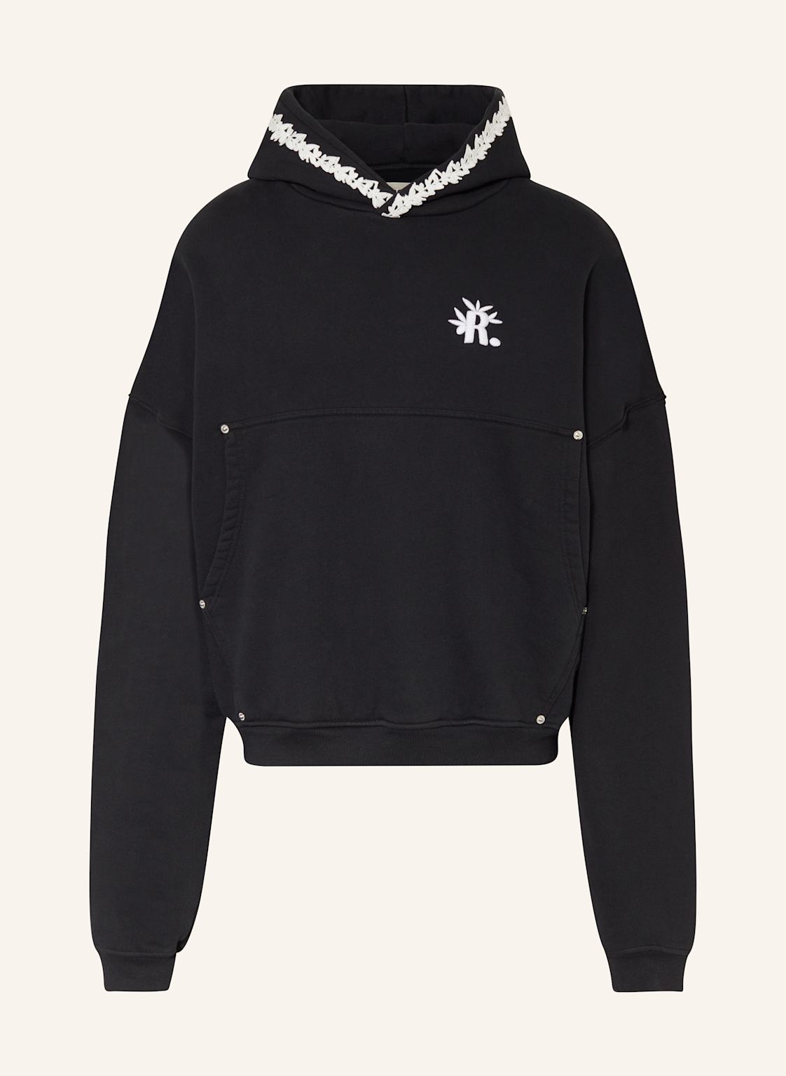 Rough. Oversized-Hoodie schwarz Rough. Oversized-Hoodie schwarz von rough.