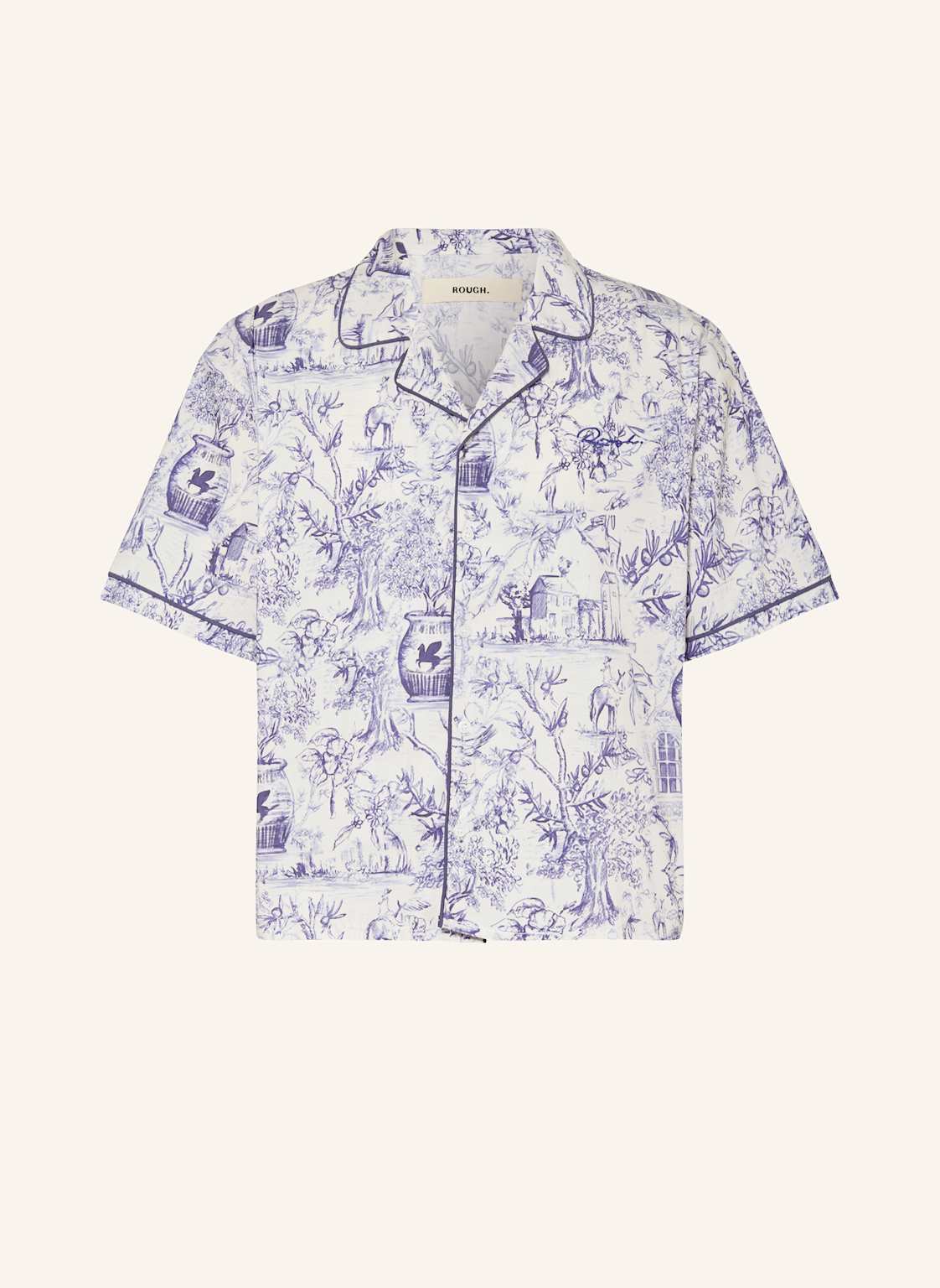 Rough. Resorthemd Comfort Fit blau Rough. Resorthemd Comfort Fit blau von rough.