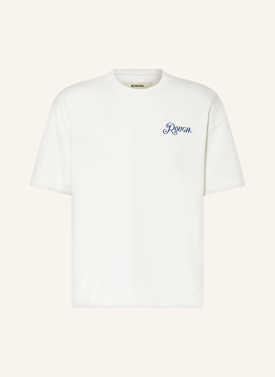 Rough. T-Shirt weiss Rough. T-Shirt weiss von rough.