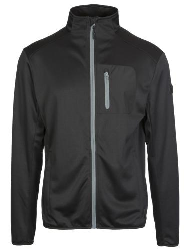 rukka Abel Herren Midlayer Waffel Fleece Jacke - black (Grösse: M) von rukka