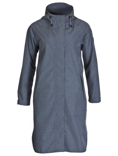 rukka Ava Damen Regenmantel lang - dress blue (Grösse: 40) von rukka